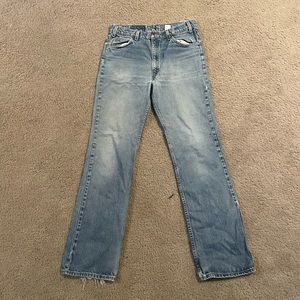 Vintage Orange Tab Levi 80s